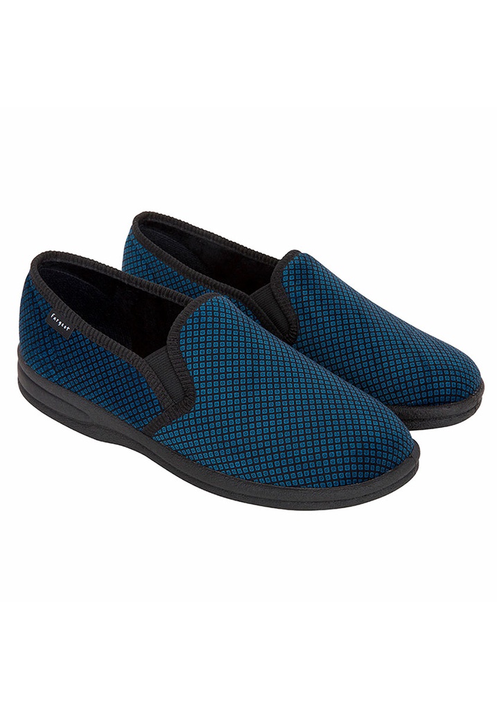 Pantoufles touch velours pour homme